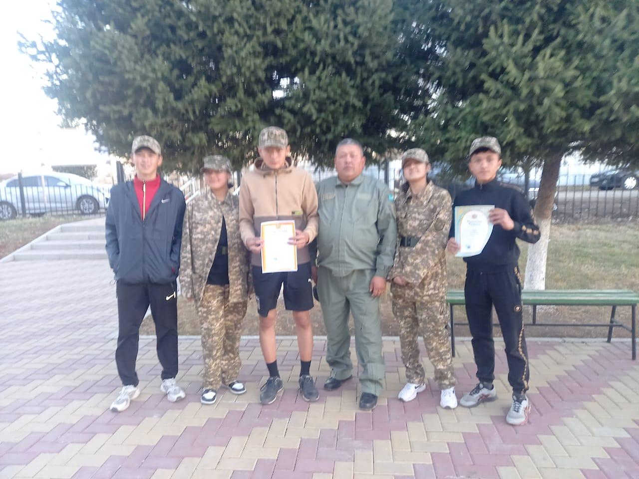 Республика күніне және ҚРҚК 30 жылдығына орай аудандық жарыс.